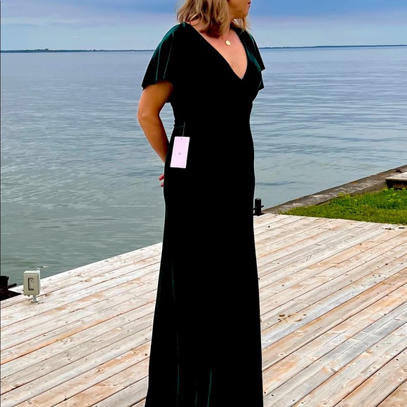 Jenny Yoo Ellis Open Back Formal Dress - NWT - Picture 1 of 10